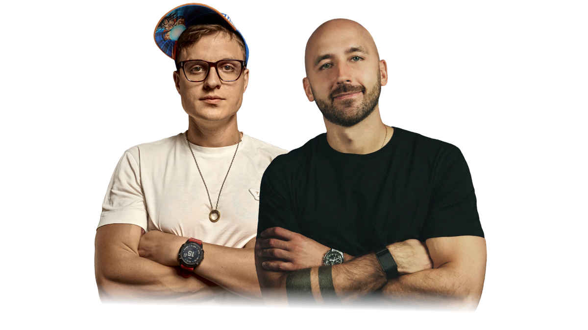 Dawid Paczka i Daniel Moczydłowski - założyciele PB Club